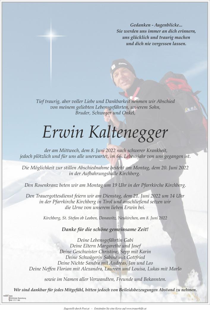 Erwin Kaltenegger